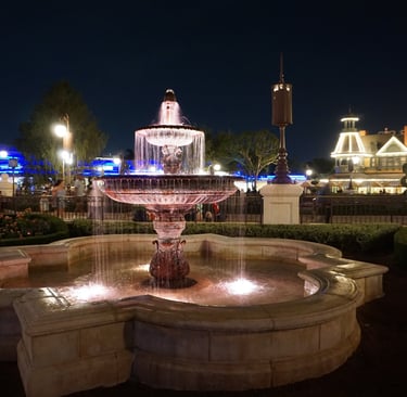 Magic Kingdom after dark
