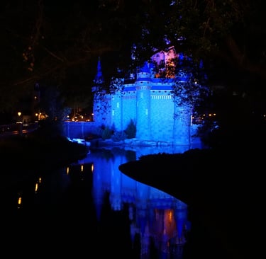 Cinderella's Castle after dark, Disney's Magic Kingdom