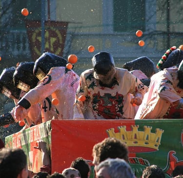 Ivrea's Battle of the Oranges