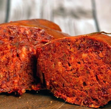 Spicy Calabrian salami