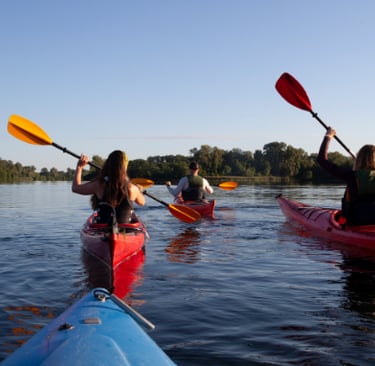 Kayaking on Lake