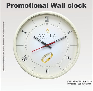11 inch wall clock supplier 