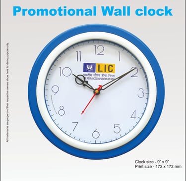 LIC wall clock manufacturer in delhi india