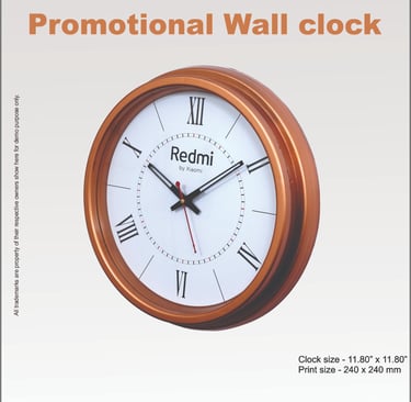 Rose gold clock supplier