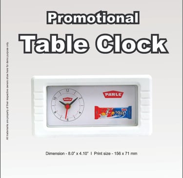 Promotional table clock manufacturer