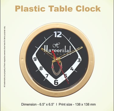 Round table clock manufacturer