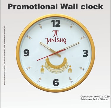 Jeweller wall clock manufacturer in Haryana