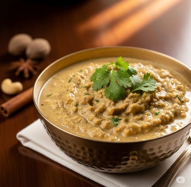 Oyster Mushroom Korma Sauce (Mughlai style)