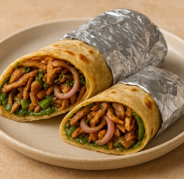 Oyster Mushroom Roll