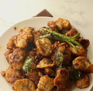 Oyster Mushroom Salt & Pepper