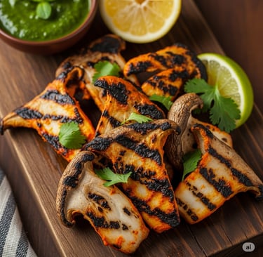 Tandoori Oyster Mushrooms