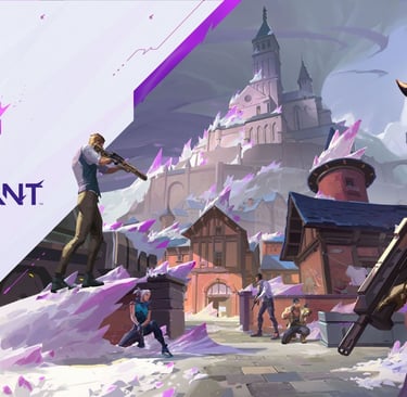 Imagem divulgada pela Riot Games para apresentar novo mapa de Valorant.