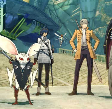 Imagem do jogo Metaphor: ReFantazio.