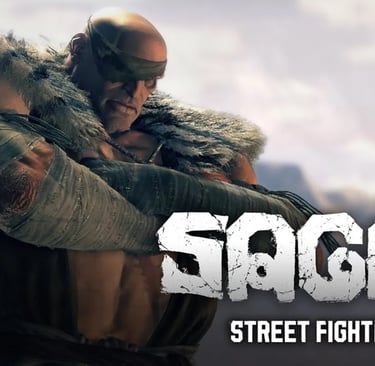 Imagem de Sagat, que retorna ao Street Fighter.