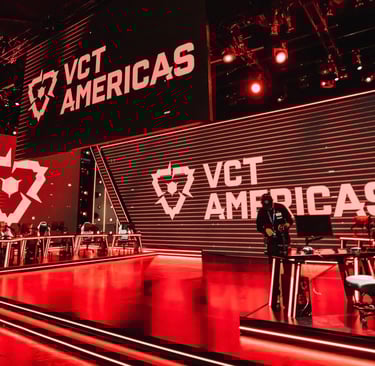 Imagem da arena onde foi disputado o torneio VCT Americas.