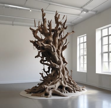 Three dark blue rectangular blocks are stacked on top of each other against a vibrant blue background. In front of them, an outline of a smartphone with a neon green-blue hue is situated. The lower left corner features text that reads 'Governance by the People' next to a logo composed of small stacked rectangles. Another abstract logo is placed in the lower right corner.