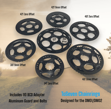 toseven chainrings