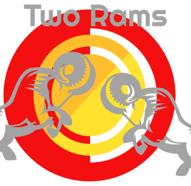 TWO RAMS JUNK REMOAL & PROPERTY SERVICES LOGO