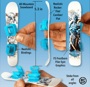 Frostborn Flier Finger Snowboards