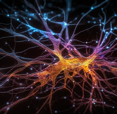 neurone coloré