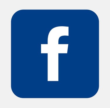 facebook icon in blue