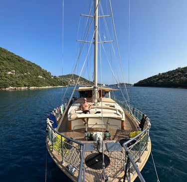 divane luxury gulet ioinian sailing