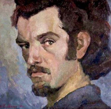 Анатолій Горбенко, автопортрет, 1971