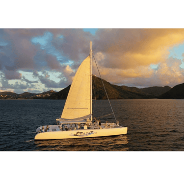 sunset cruise is St Lucia 