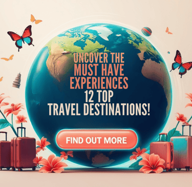 12 TOP TRAVEL DESTINATIONS 