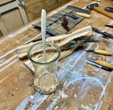 Step 6: Dry spoon