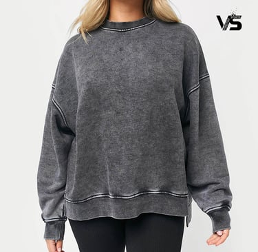 washed sweatshirt