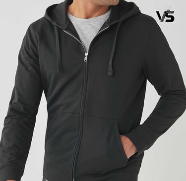 zipper hoodie