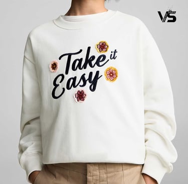 embroidered sweatshirt