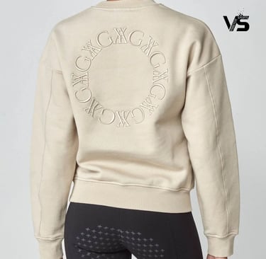 embroidered sweatshirt