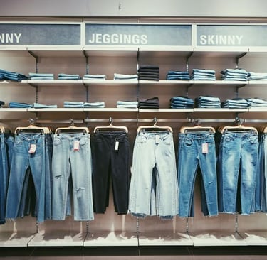 denim jeans, pants, denim jackets