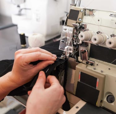 overlock stitching machine, clothing company