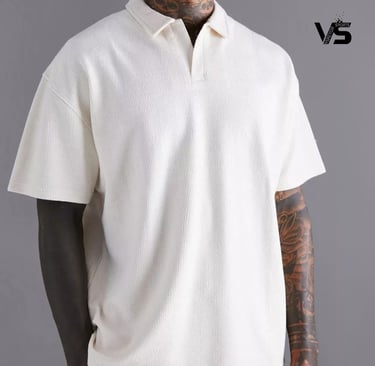 oversized polo shirt