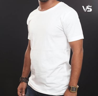 round neck t-shirts