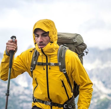 Sports jackets, hiking jackets, custom made jackets