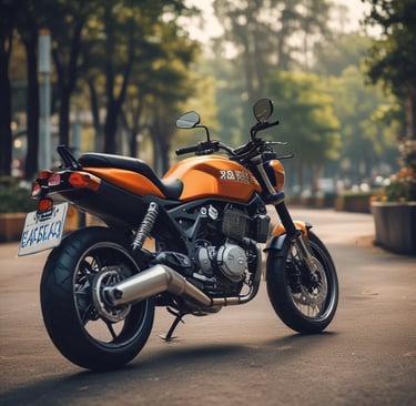 foto de uma moto
