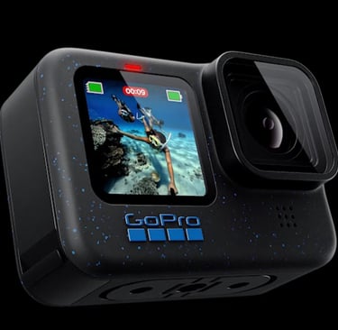 uma foto da  câmera gopro hero 12 black