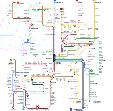 KV INTEGRATED TRANSIT MAP