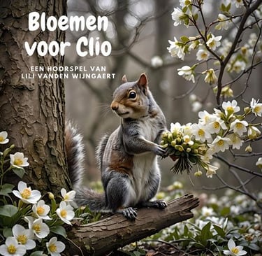 coverbeeld luisterverhaal 'Bloemen voor Clio'
