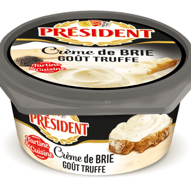 crème de brie truffe président