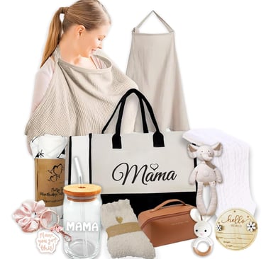New Mom gift basket