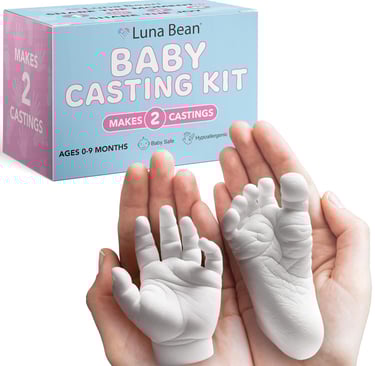 Baby Footprint & Hand Casting Kit