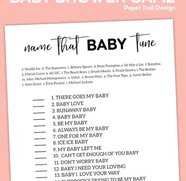 baby song list