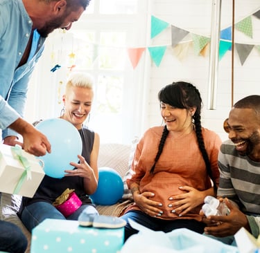 coed baby shower