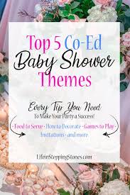 coed baby shower themes