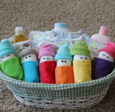 diaper baby basket